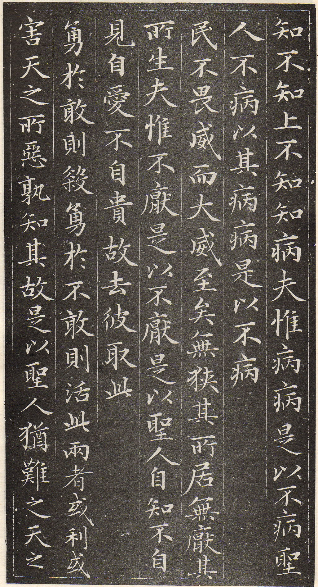 赵孟頫书安素轩石刻