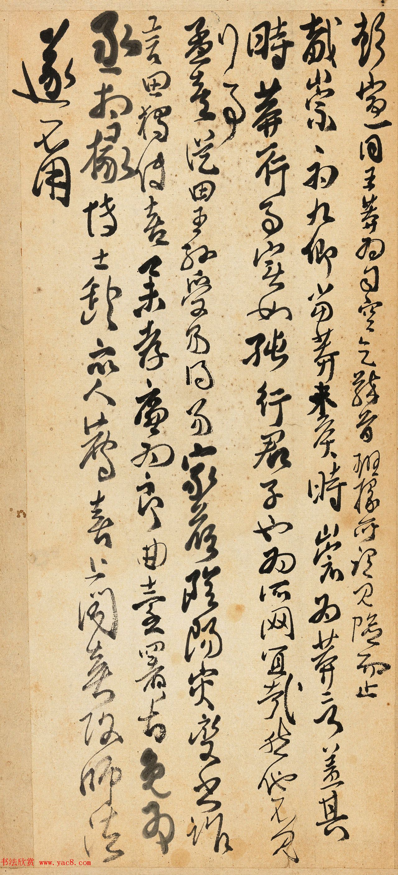 清代傅山手抄读书札记册