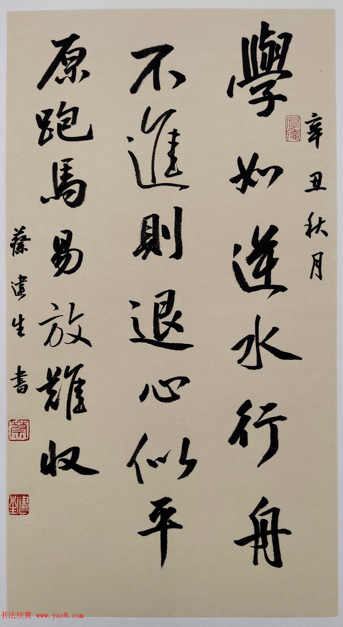 蔡建生书法作品选刊