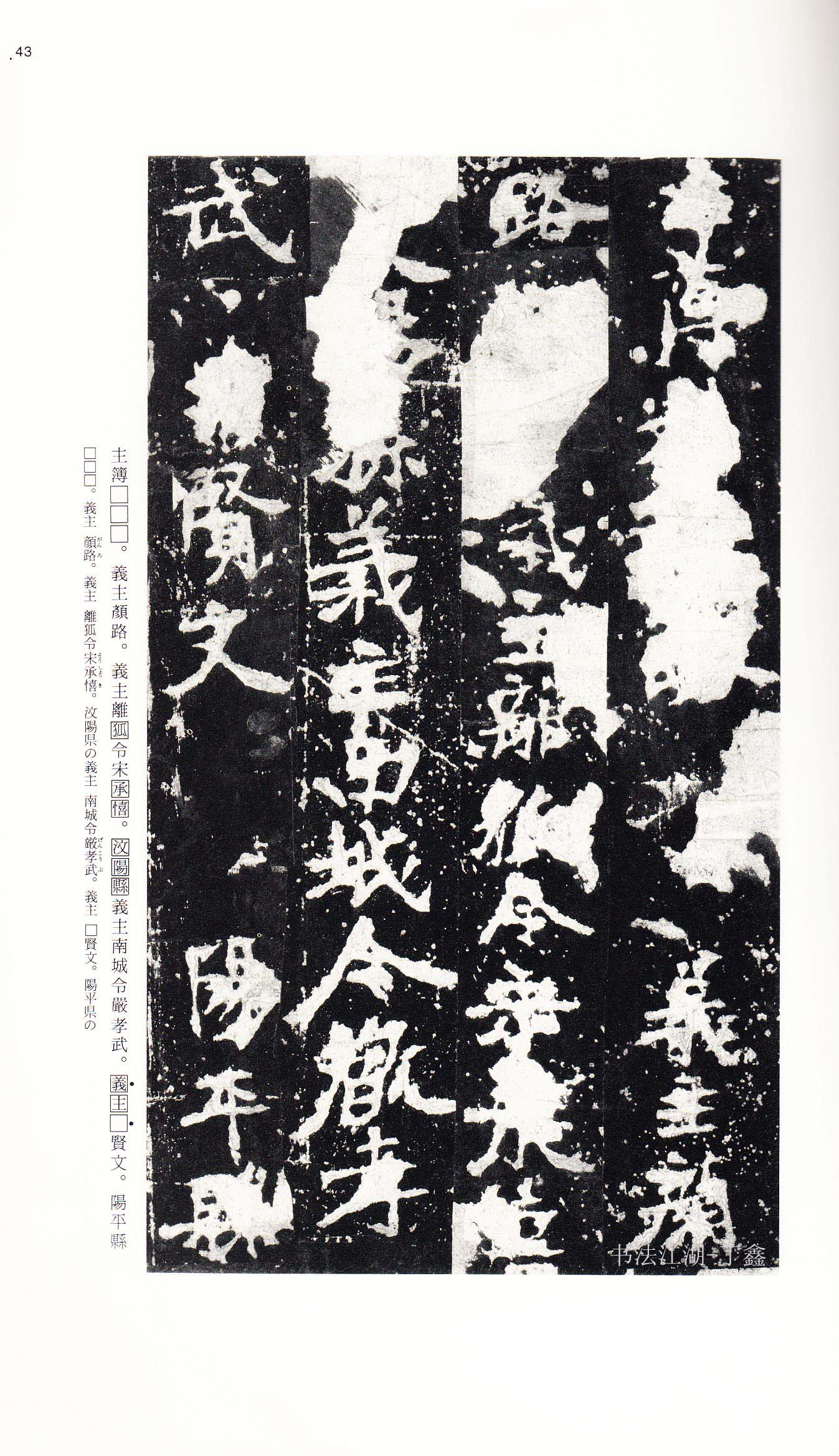 北魏《张猛龙碑》附释文