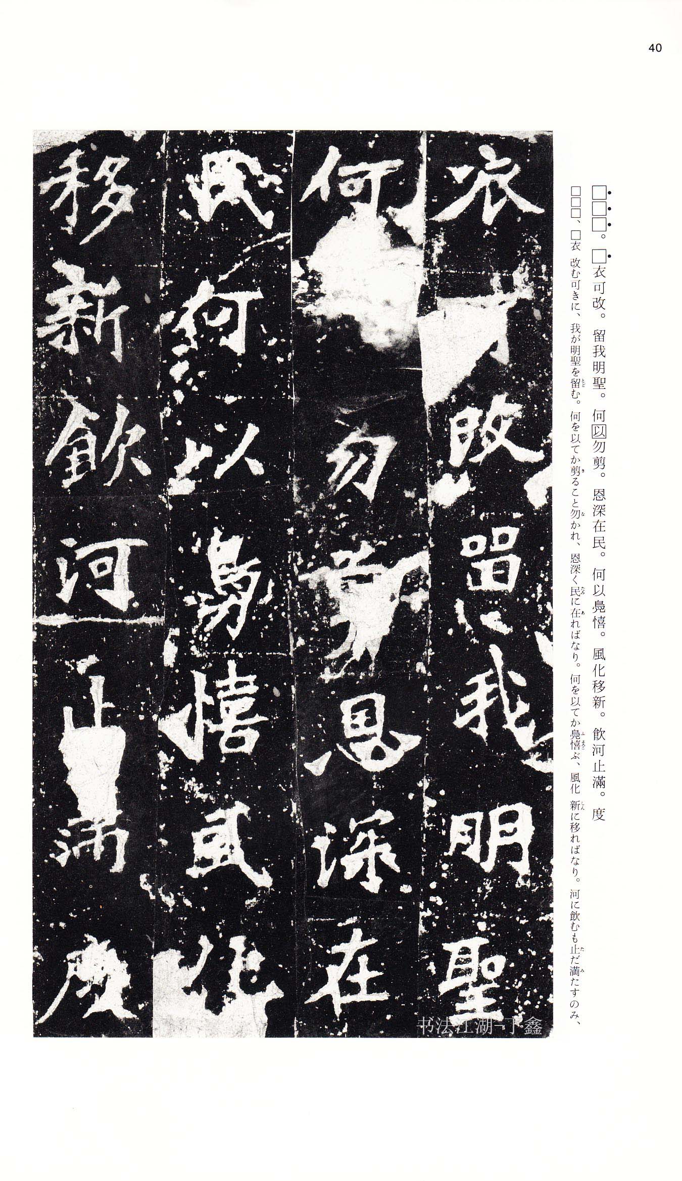 北魏《张猛龙碑》附释文