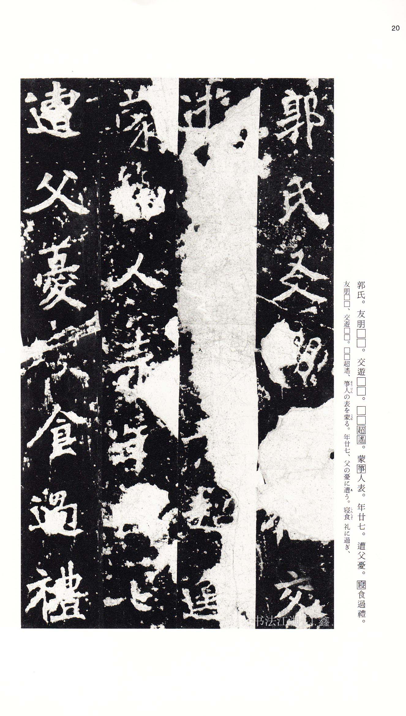 北魏《张猛龙碑》附释文