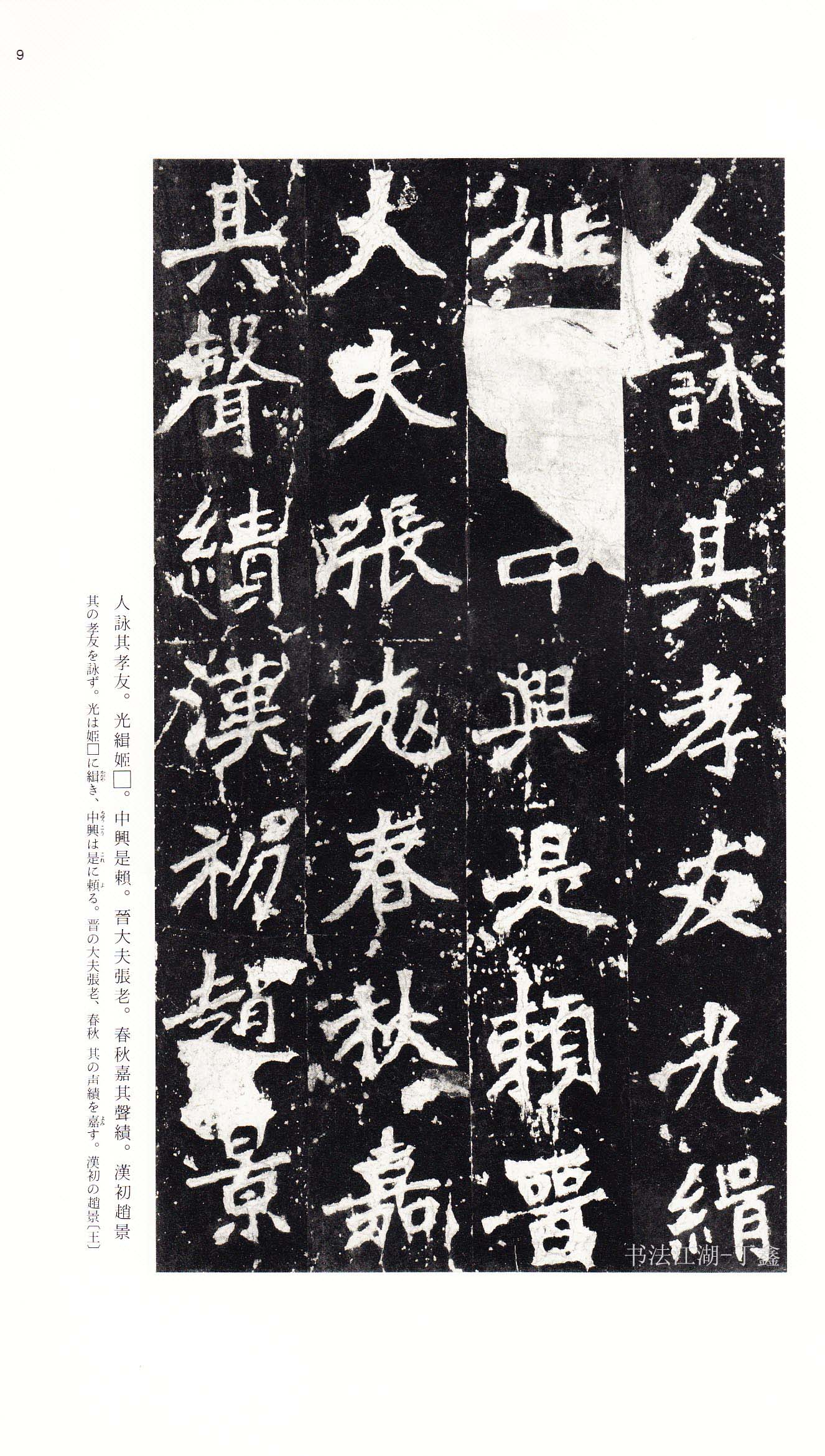 北魏《张猛龙碑》附释文