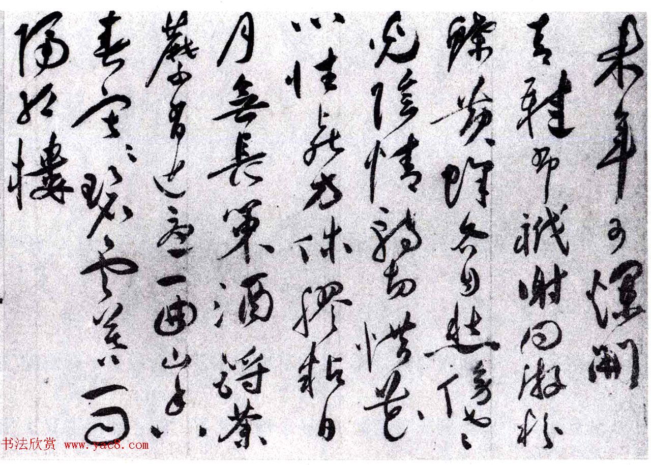 祝允明草书欣赏《唐寅落花诗八首》