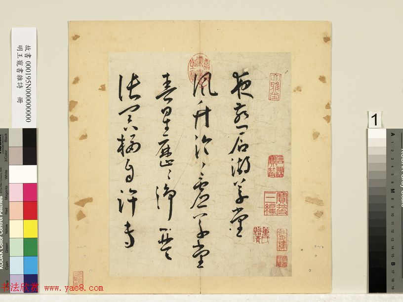 王宠书法作品欣赏《杂书帖》