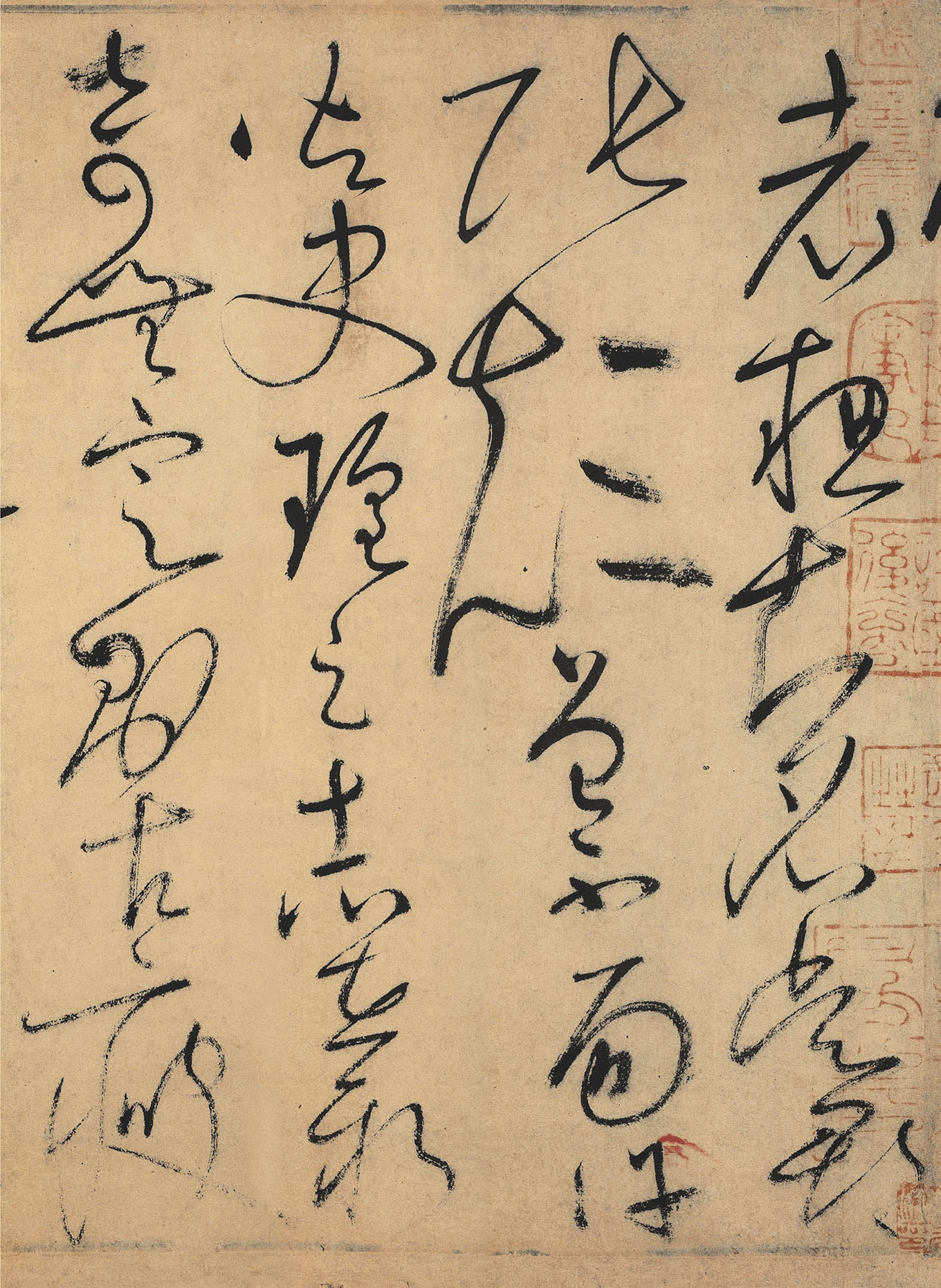 怀素草书欣赏《自叙帖》长卷墨迹全图