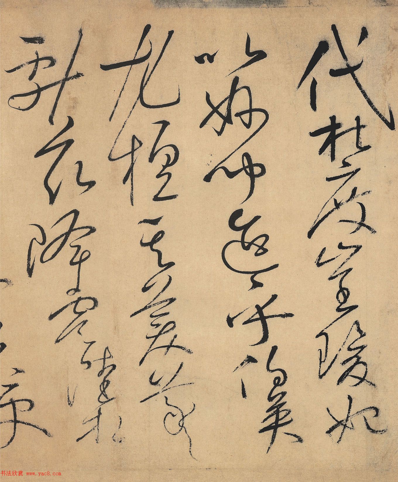 怀素草书欣赏《自叙帖》长卷墨迹全图 怀素草书欣赏《自叙帖》长卷墨迹全图