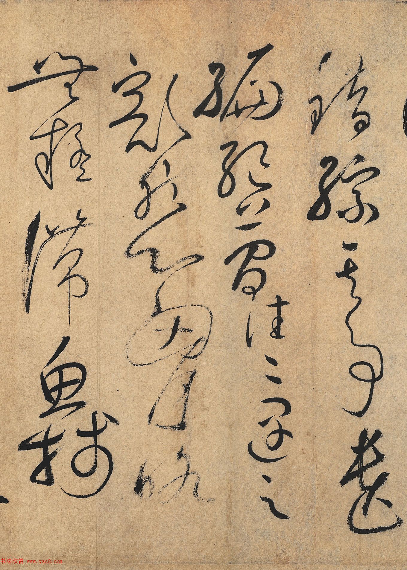 怀素草书欣赏《自叙帖》长卷墨迹全图 怀素草书欣赏《自叙帖》长卷墨迹全图