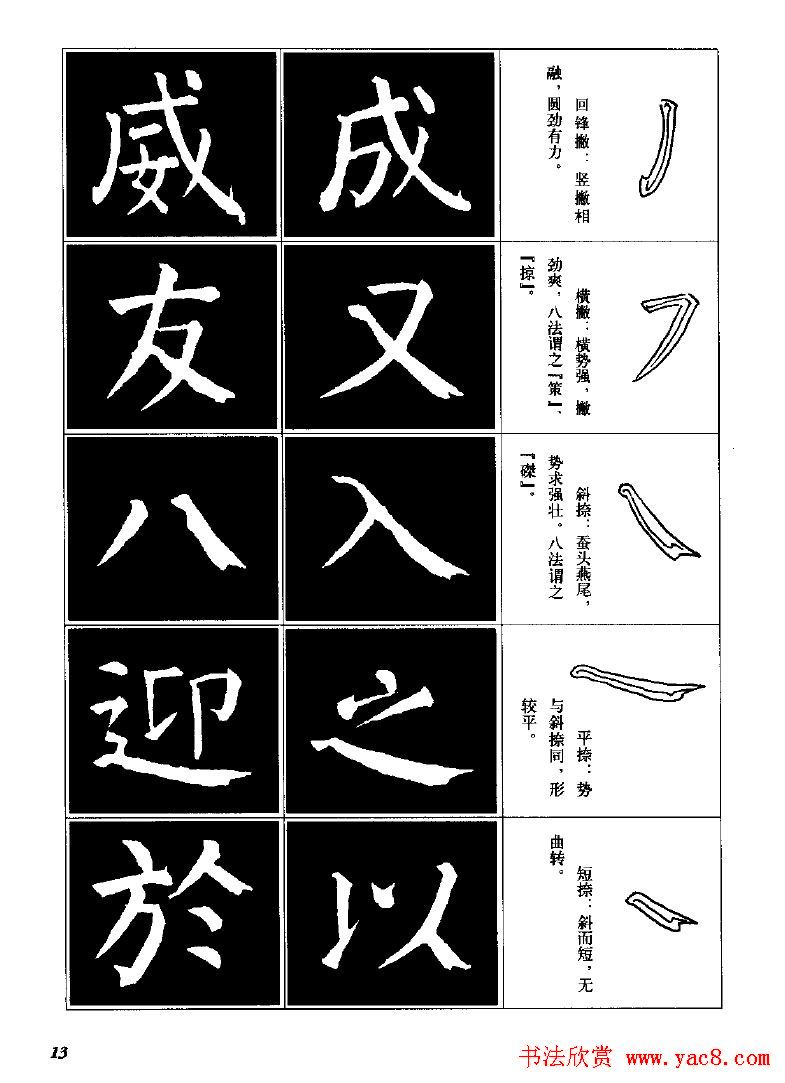 字帖欣赏《颜体楷书临习字谱》